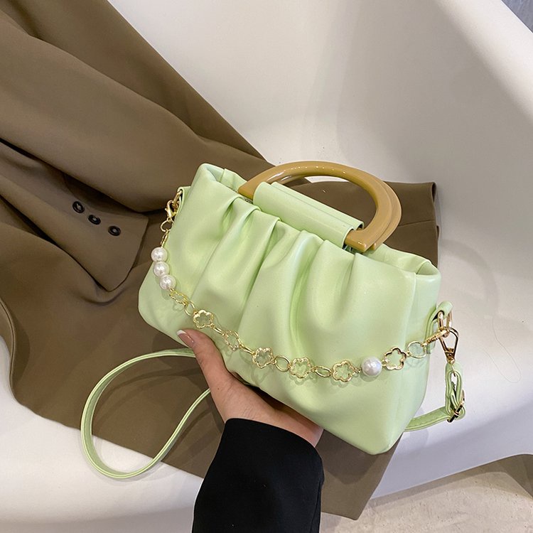 Ielgy Túi Xách Tay Xếp Ly Sức Chứa Lớn Dễ Phối Đồ