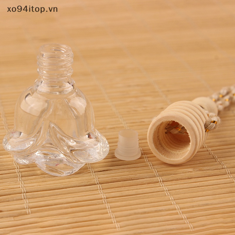 Xoitop Bình Hoa Thủy Tinh Trong Suốt Có Thể Bơm Đầy Lại Dùng Để Trang Trí Nội Thất Xe Hơi