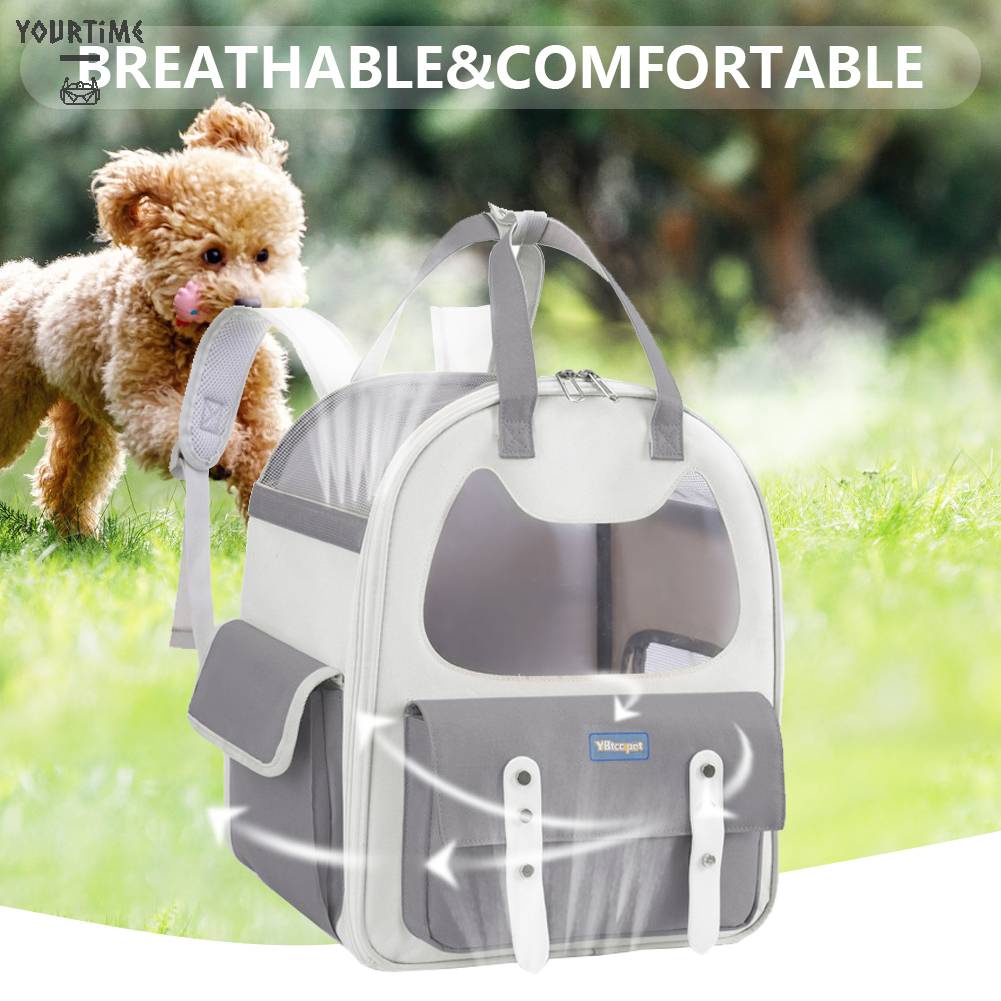 Ba Lô Đựng Thú Cưng Sức Chứa Lớn Thoáng Khí Tiện Dụng Cho Du Lịch