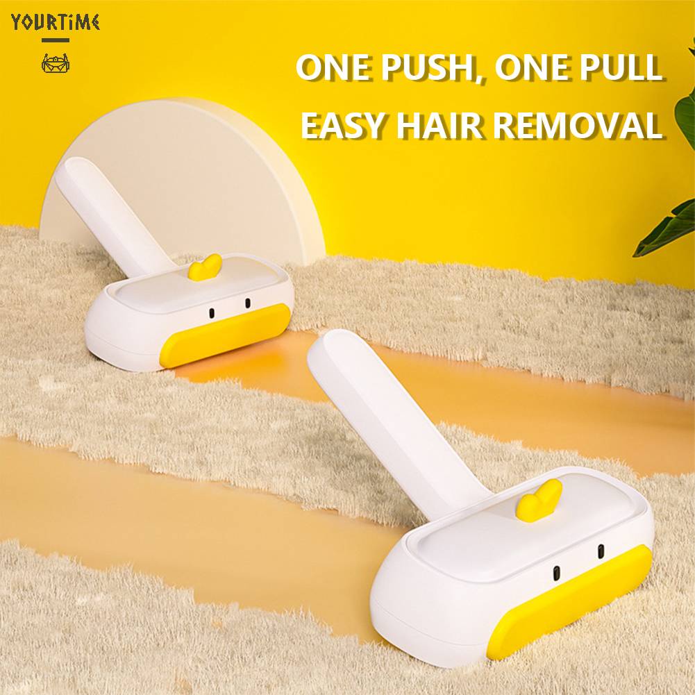 Bàn Chải Lăn Lông Thú Cưng Hình Vịt Tiện Dụng