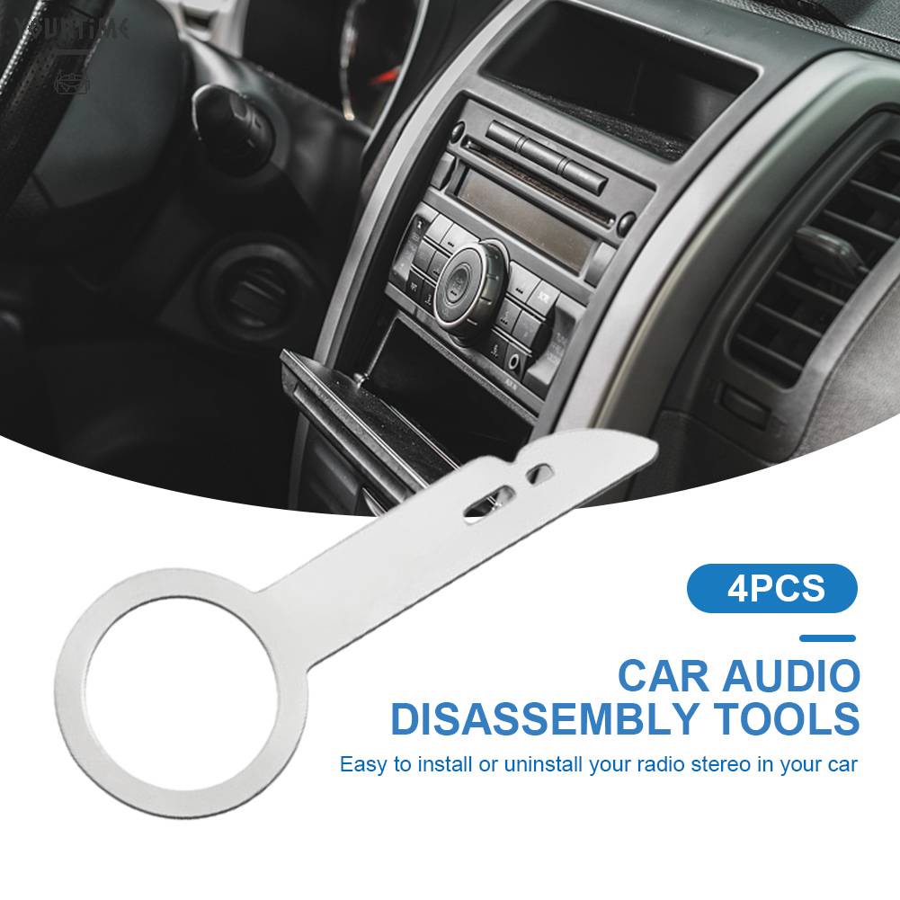 Bộ 4 Dụng Cụ Tháo Gỡ Âm Thanh CD DVD Cho Xe Hơi Skoda