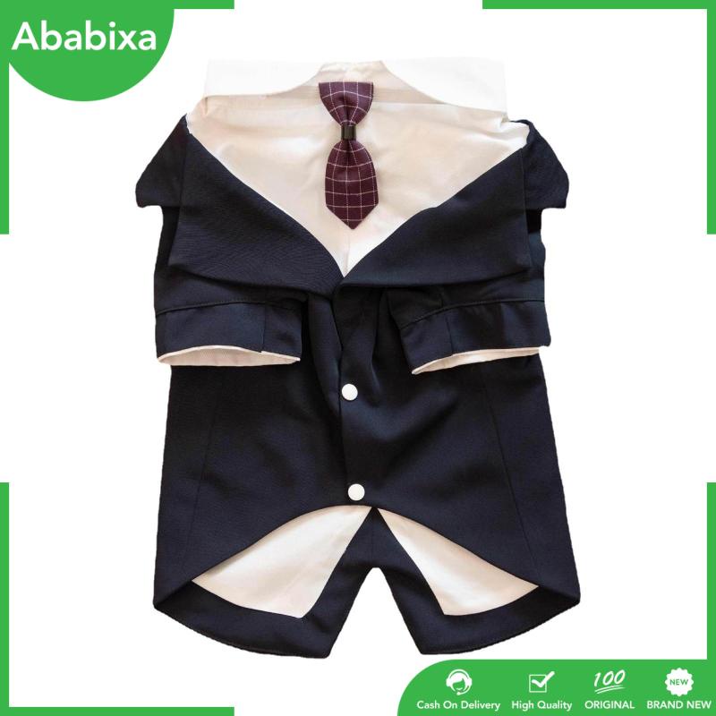 [Ababixa] Áo Sơ Mi Thắt Nơ Phong Cách Cho Cún Cưng