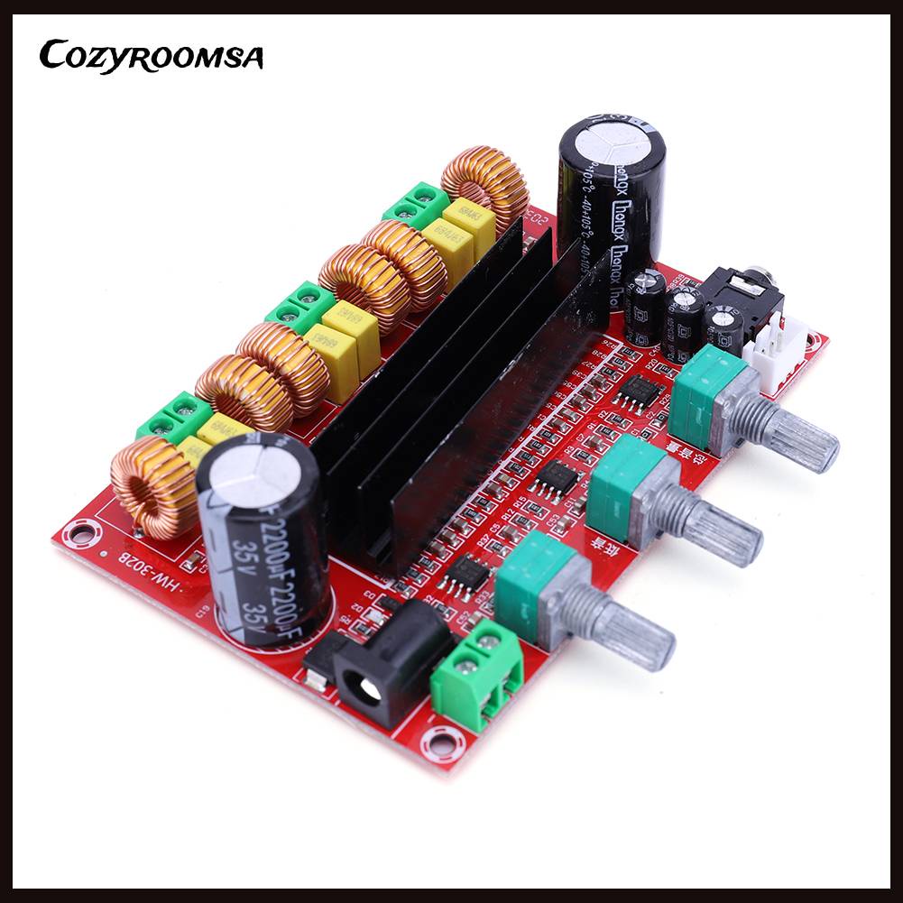 Bảng Mạch Khuếch Đại Âm Thanh Kỹ Thuật Số TPA3116D2 2.1 12-26V 2x80W + Mô Đun Bass 100W