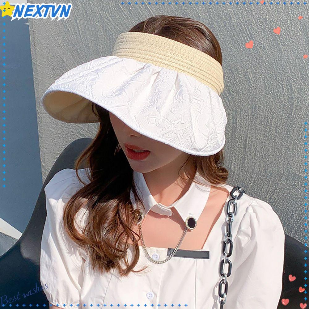 Mũ Chống Nắng Vành Rộng Vỏ Sò Chống Tia UV Thời Trang Mùa Hè