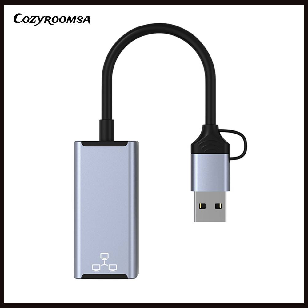 Thẻ Mạng Ngoài Tốc Độ Cao USB Ethernet Adapter Plug and Play