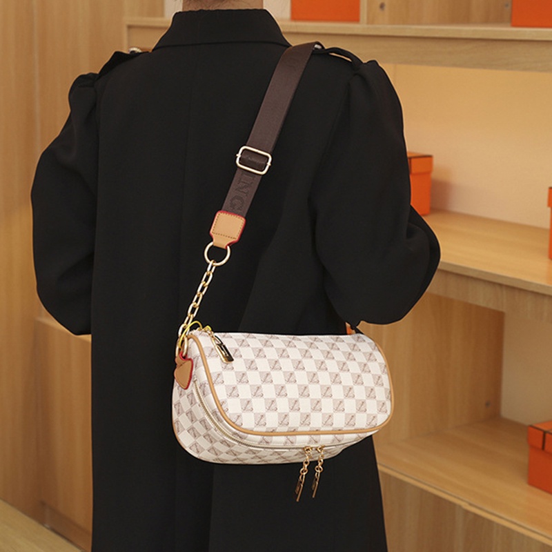 Ielgy Túi Đeo Vai Phong Cách retro Pháp Thời Trang Cho Nữ