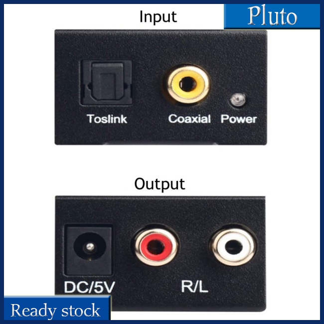 Mới Bộ Khuếch Đại Âm Thanh Kỹ Thuật Số Giắc Cắm 3.5mm Sang Analog Aux rca L / r