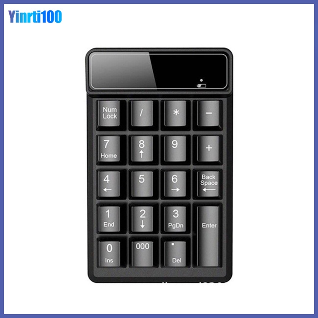 Bàn Phím Số Mini Không Dây 19 Phím Số Tiện Dụng