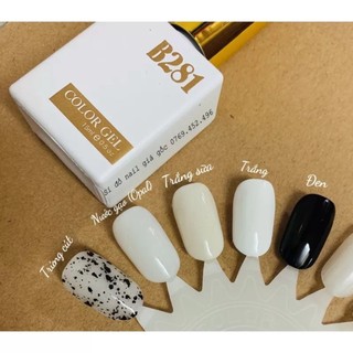 Sơn Gel Trắng B281 Chai 15ml