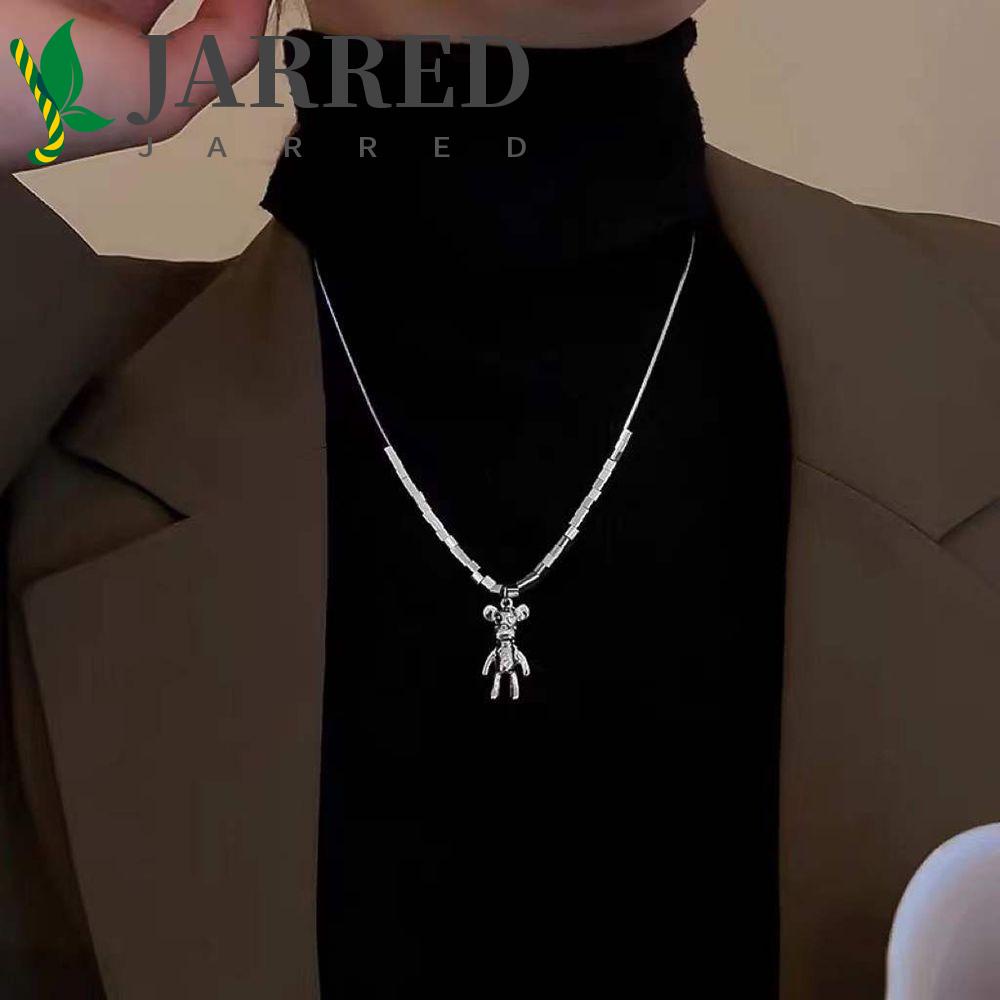 Vòng cổ Choker Mặt Hình Gấu Phong Cách Punk Hip Hop Cho Nữ