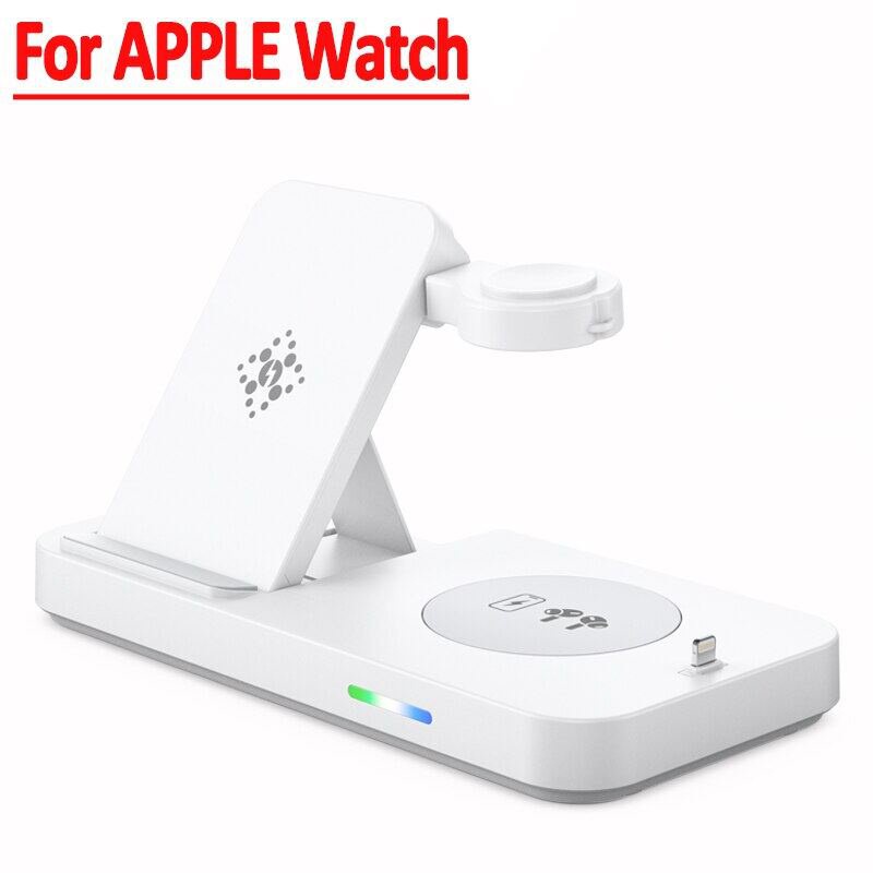 Đế Sạc Không Dây 30W 4 Trong 1 Có Thể Gập Lại Được Cho iPhone Samsung