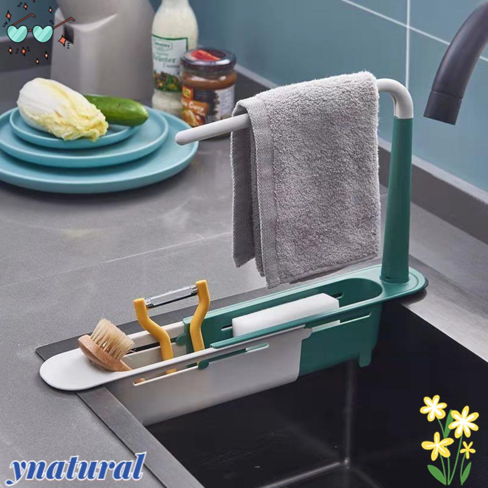 Giá Treo Khăn Gắn Bồn Rửa Nhà Bếp Điều Chỉnh Được Mới