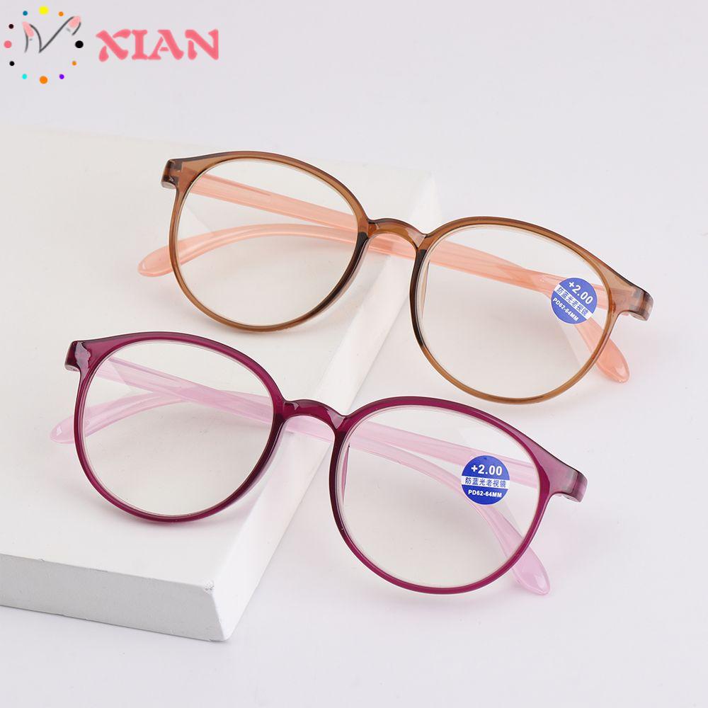 Kính Đọc Sách Bảo Vệ Mắt Siêu Nhẹ Thoải Mái Phong Cách Vintage