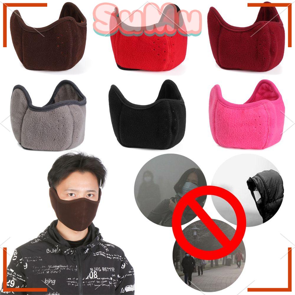 Chụp Tai Giữ Ấm Mùa Đông Chống Lạnh Hai Trong Một Dành Cho Nam Nữ