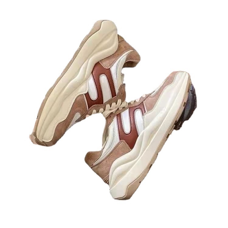 Giày Thể Thao Đế Cao Su Mềm Dày Dặn Phong Cách retro Cho Nữ