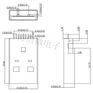 Ổ Cắm Sạc USB 3.0 AM 3.0 Tốc Độ Cao