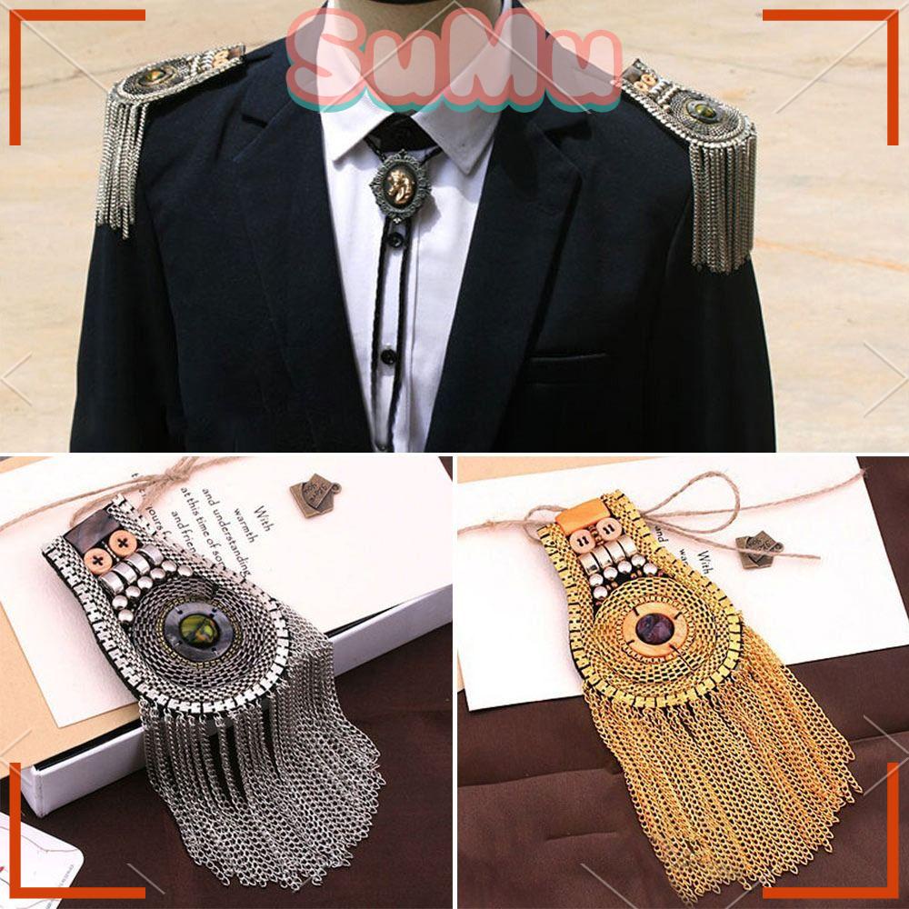 1 Cặp Ghim Cài Vai Bằng Acrylic Phong Cách Punk Thời Trang