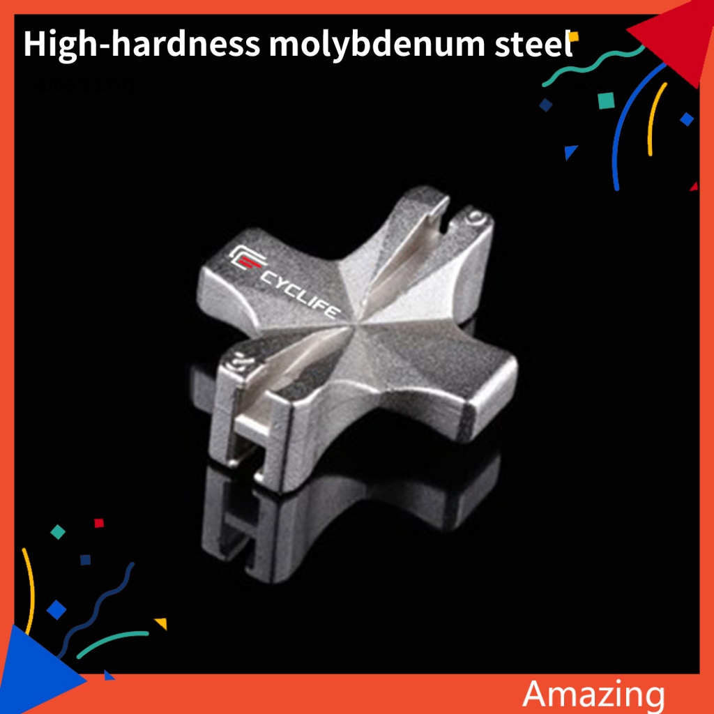 Cờ Lê Điều Chỉnh Căm Xe Đạp Bằng Thép Cứng Chắc Chắn Chống Mòn