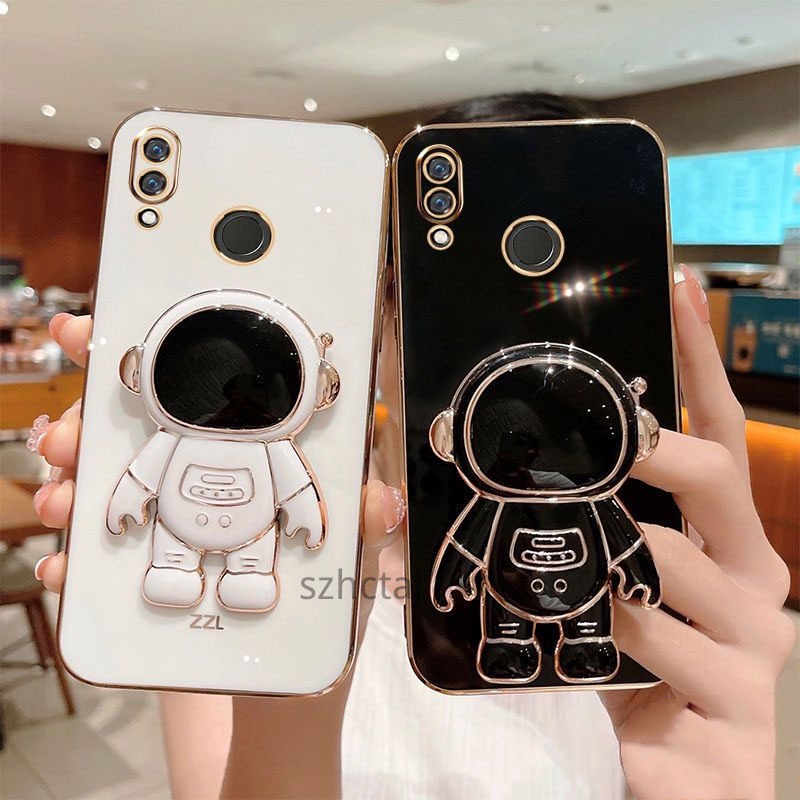 Ốp lưng Redmi note 7 Redmi 7 Ốp Điện Thoại Dẻo Họa Tiết Phi Hành Gia Kèm Giá Đỡ Đa Năng 3D Độc Đáo Cho Redmi note 7 Redmi 7