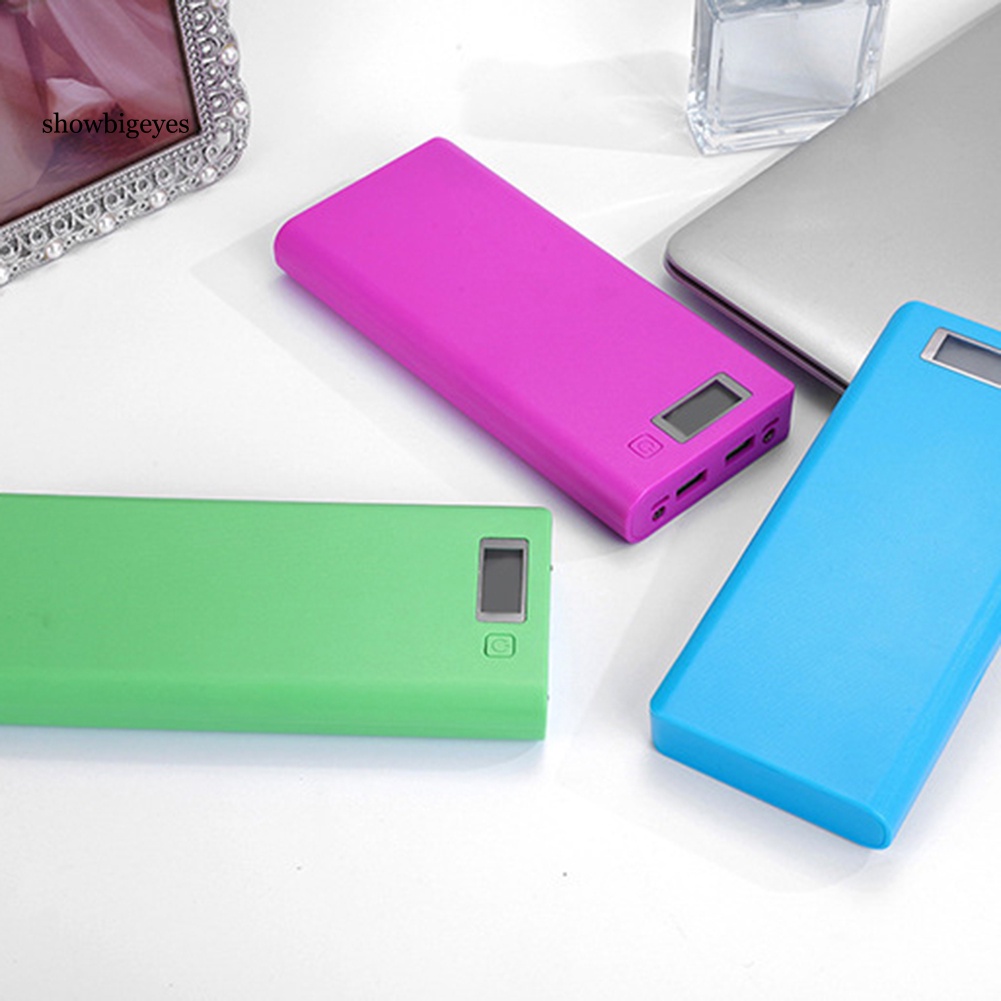 Vỏ Đựng Pin Sạc Dự Phòng Tự Làm Màn Hình LCD 18650