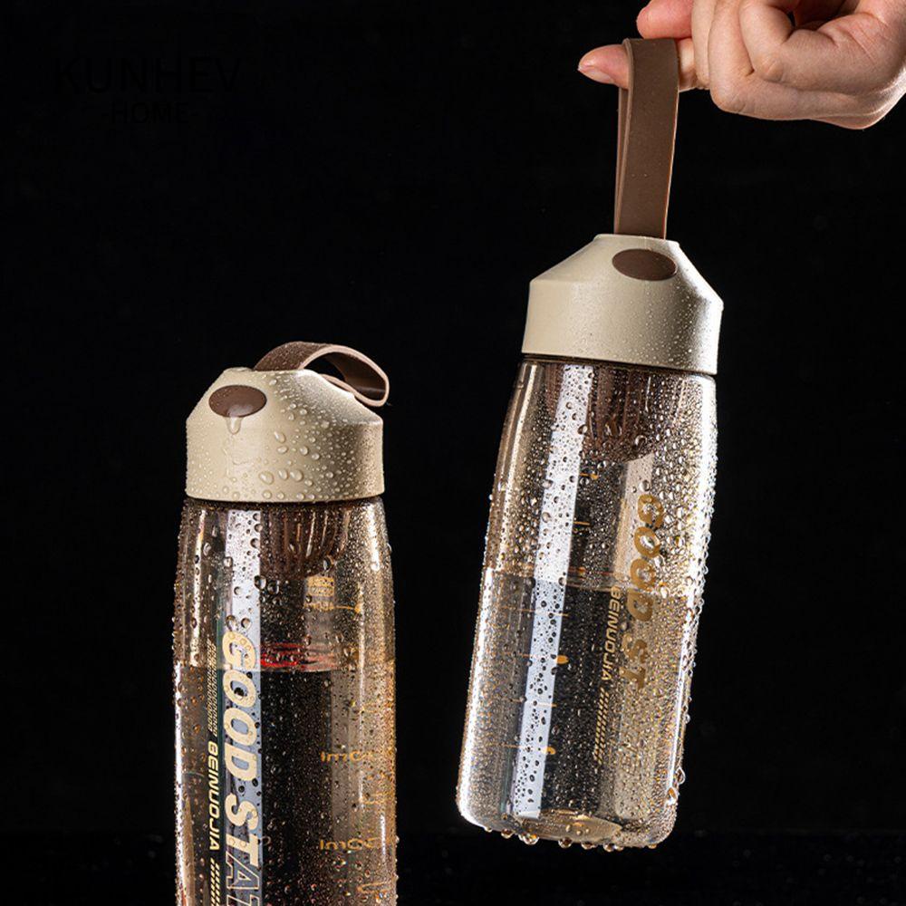 KUNHEV Bình Nước Thể Thao Bằng Nhựa 550ml