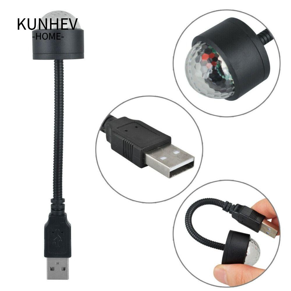 KUNHEV Đèn LED Chiếu Tạo Hiệu Ứng Bầu Trời Đầy Sao Lãng Mạn Kèm Sạc USB Tiện Dụng Trang