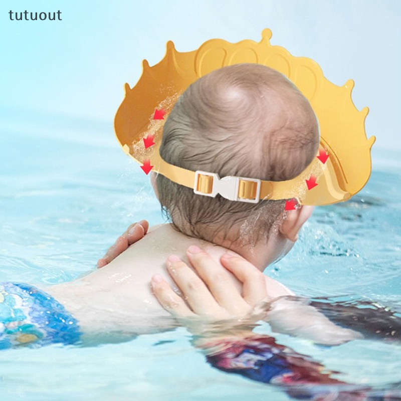 Mũ Chắn Nước Gội Đầu Bảo Vệ Tai Cho Bé