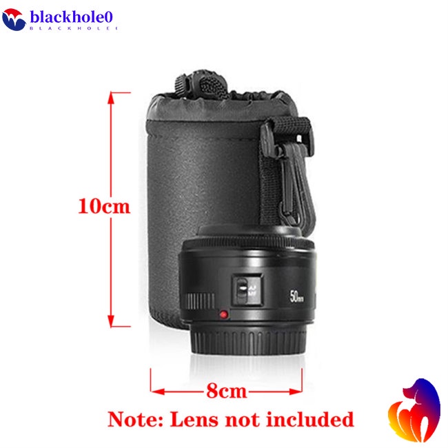 Túi Đựng Ống Kính Máy Ảnh DSLR Chất Liệu Cao Su Tổng Hợp Mềm Chống Thấm Nước Có 4 Size S M L XL