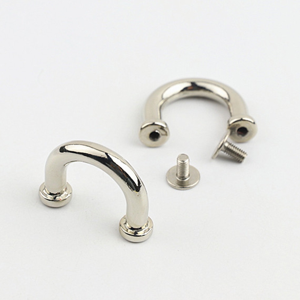 Set 2 Vòng Kẹp Bên Trong 13mm DIY Bằng Kim Loại Chuyên Dụng