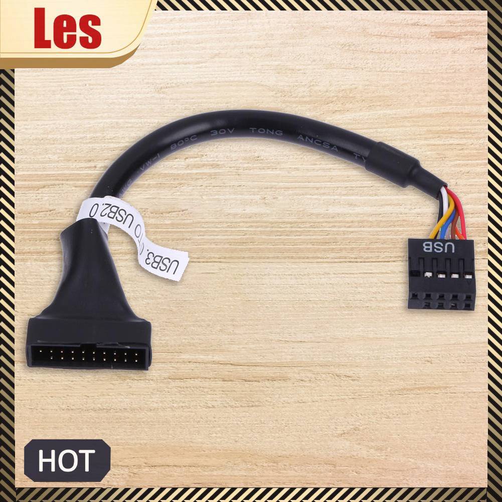 Cáp Chuyển Đổi USB 3.0 20 Pin Đực Sang USB 2.0 9 Pin Cái