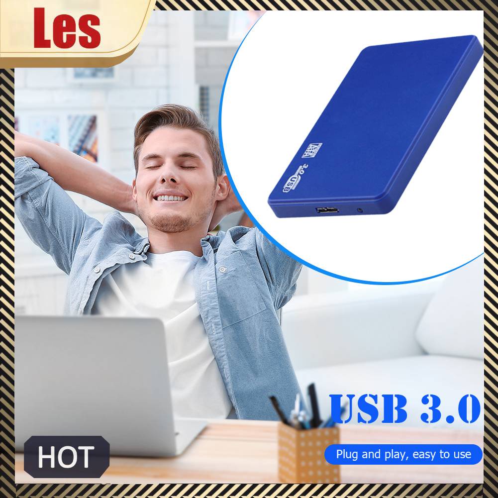 Hộp Đựng Ổ Cứng Ngoài 2.5-inch SATA 3.0 HDD Cổng USB 3.0 Ốp