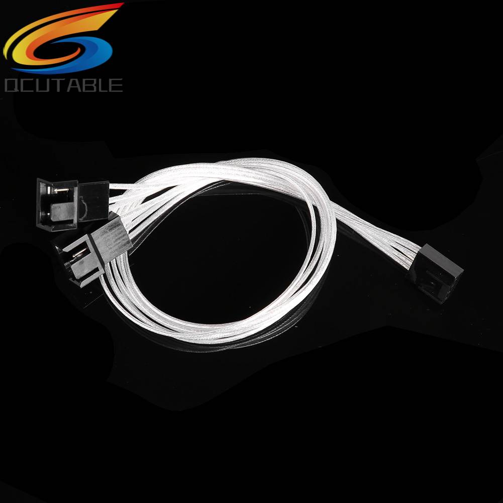 Dây Cáp Tách Quạt Tản Nhiệt CPU 3 Chiều 30cm 4Pin PWM 1 Sang 1 2