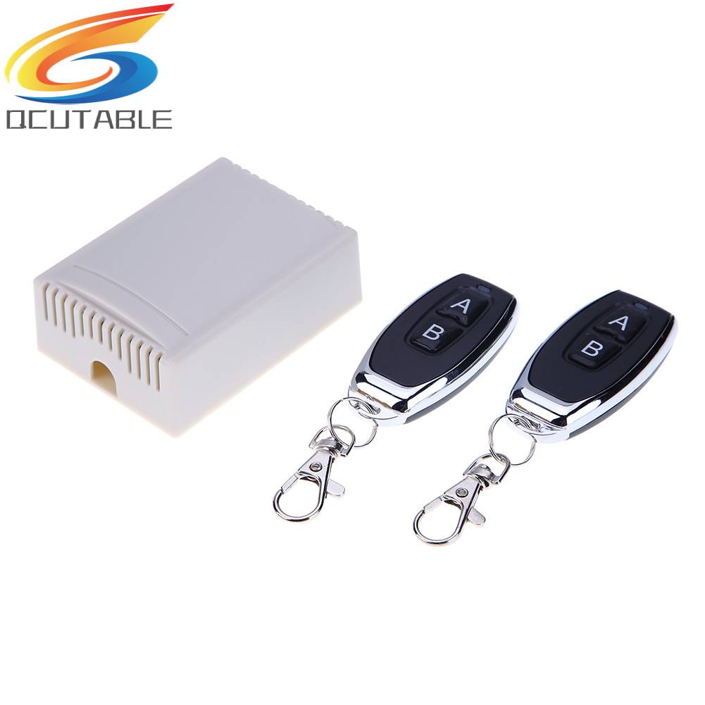 Set 2 Rơ Le Điều Khiển Từ Xa + 2 Chìa Khóa Điều Khiển Từ Xa
