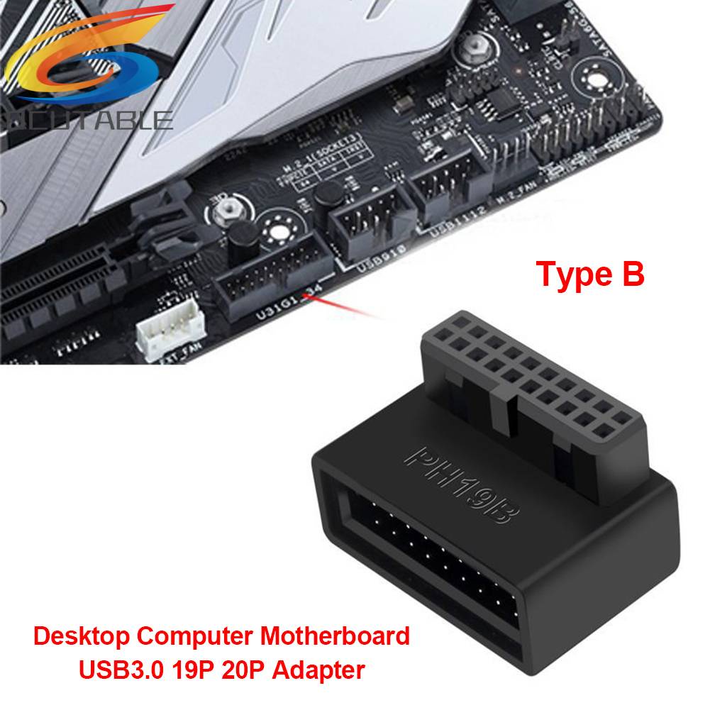 Bộ ChuyểN ĐổI USB 3.0 19P 20P Cho Bo Mạch Chủ MáY TíNh