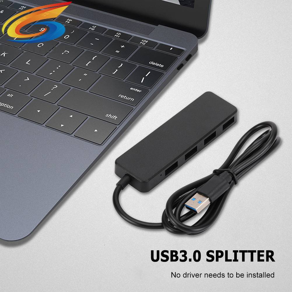 Ultra Bộ Chia 4 Cổng USB 3.0 Tốc Độ Cao Cho Máy Tính