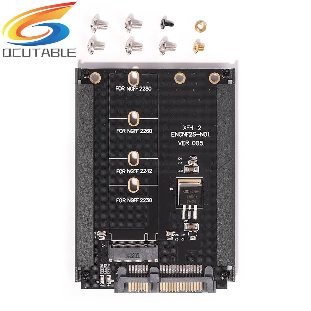 M.2 M2. M.2 M2.Bộ ChuyểN ĐổI NGFF Sang SATA3 22PIN SSD SATA Cho MáY TíNh