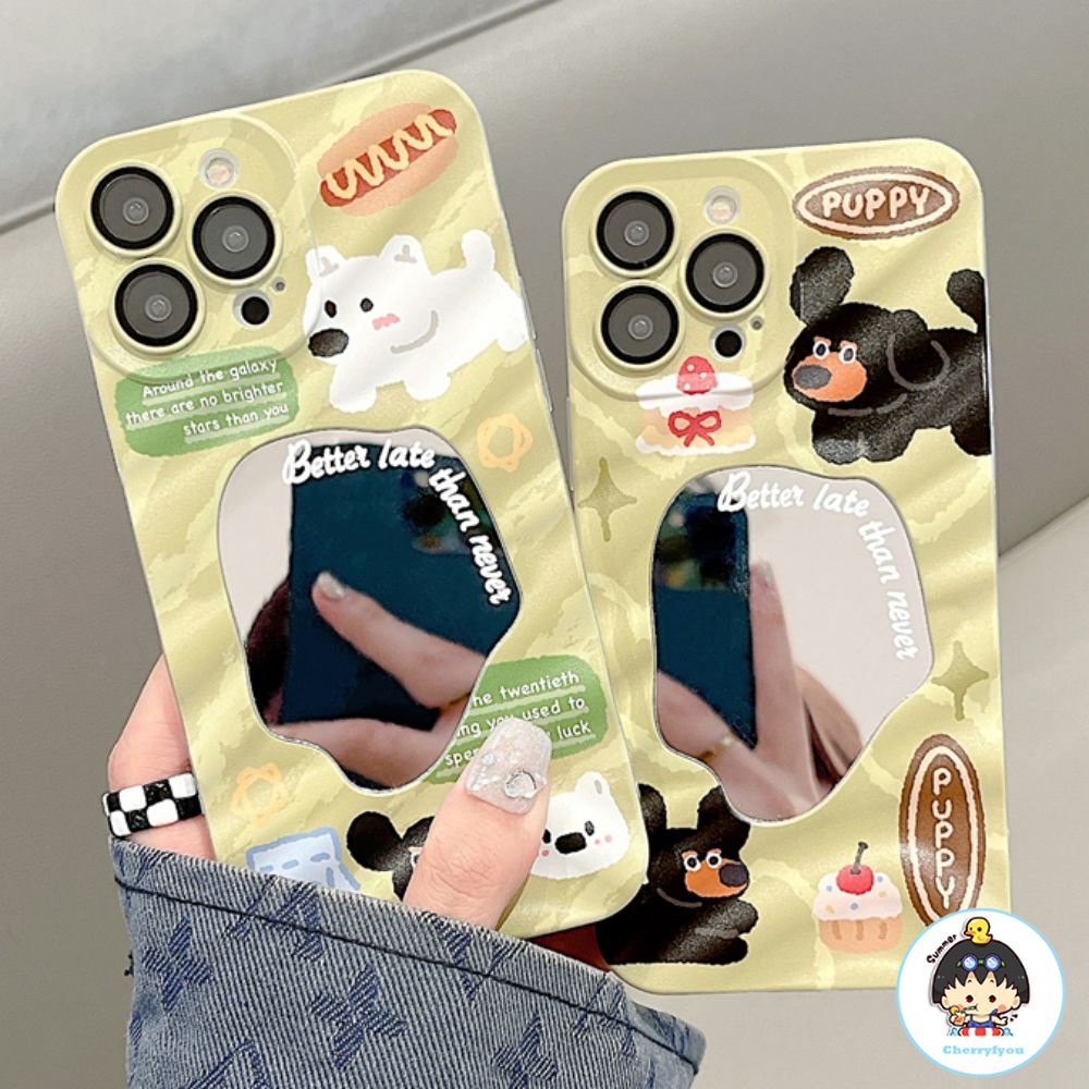 Ốp Điện Thoại TPU Mềm Chống Sốc Tráng Gương Họa Tiết Hoa Cúc Dễ Thương Dành Cho IPhone 11 12 13 14 Pro Max