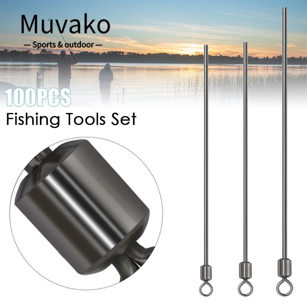 MUVAKO Set 100 Phụ Kiện Câu Cá Chuyên Dụng