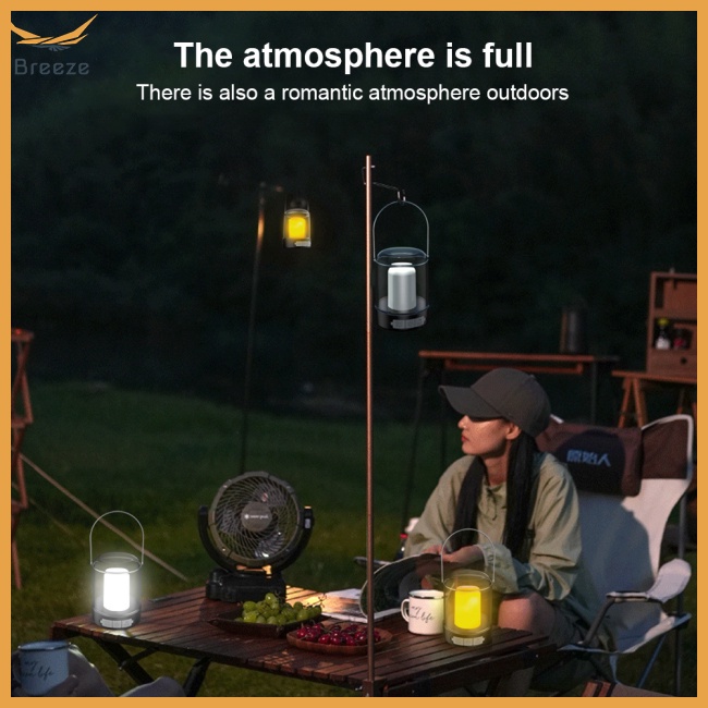 Đèn Cắm Trại Đa Năng 3 Chế Độ Có Thể Sạc Lại Tiện Dụng