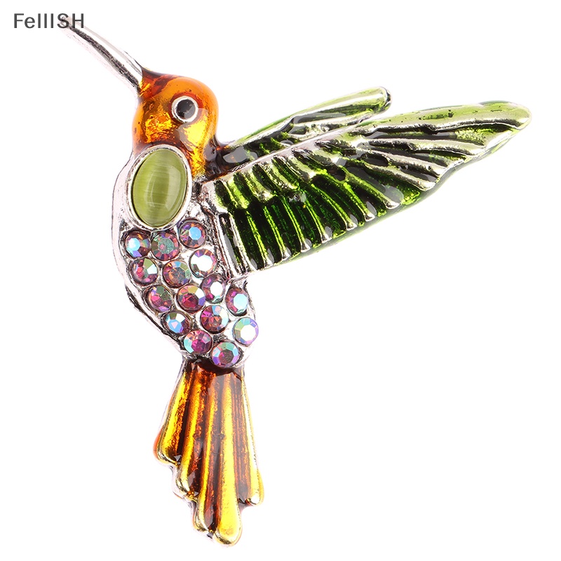 Ghim Cài Áo Hình Chú Chim Đính Đá Nhân Tạo Thời Trang 439br