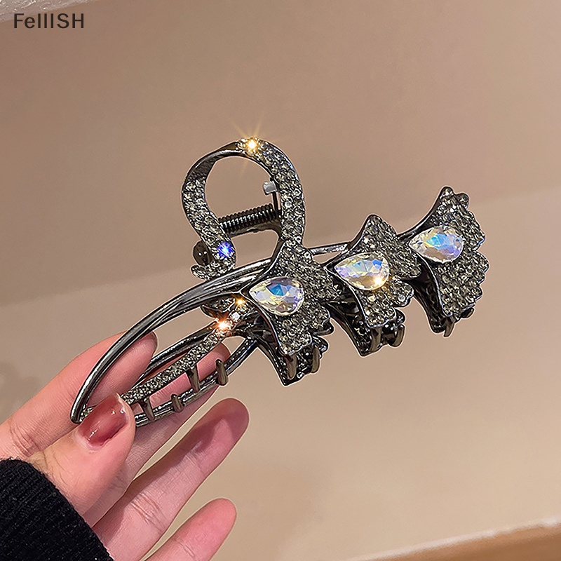 Kẹp Tóc Đính Đá Pha Lê Nhân Tạo Thời Trang Dành Cho Nữ 439br