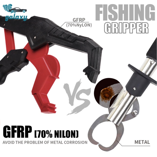 Galaxy Dụng Cụ Kẹp Cá Bằng Sợi Thủy Tinh Chống Nước Chống Ăn Mòn Có Dây Đeo