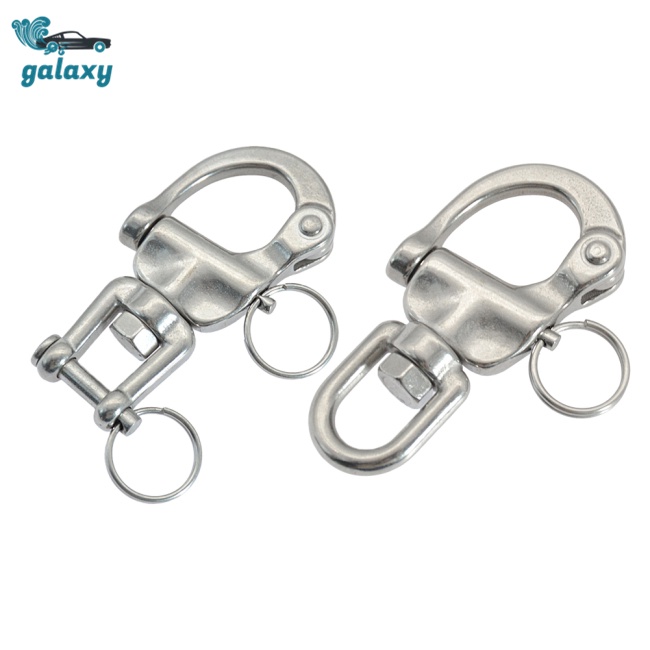 Móc Khóa Xoay 360 Độ galaxy 70mm Bằng Thép Không Gỉ 316 Tháo Gỡ Nhanh