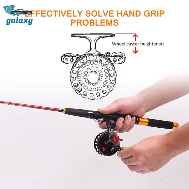 Máy Câu Cá galaxy Dws60 4 + 1bb 2.6: 1 65mm Chất Lượng Cao