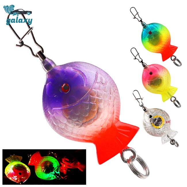 Galaxy Đèn Led Câu Cá Phát Sáng Nhiều Màu Tích Hợp Pin Gọn Nhẹ Chống Thấm Nước Độ Sáng Cao