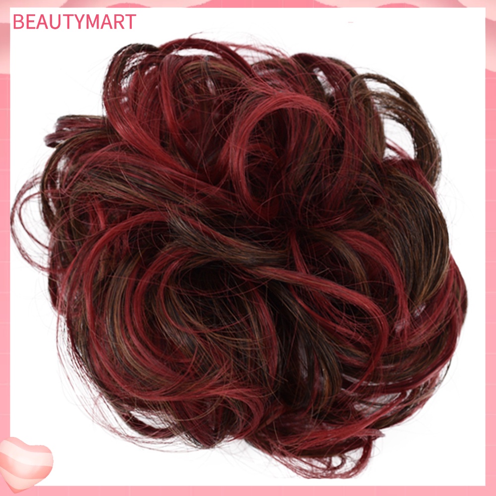 Búi Tóc Giả Xoăn Co Giãn Thời Trang Cho Nữ