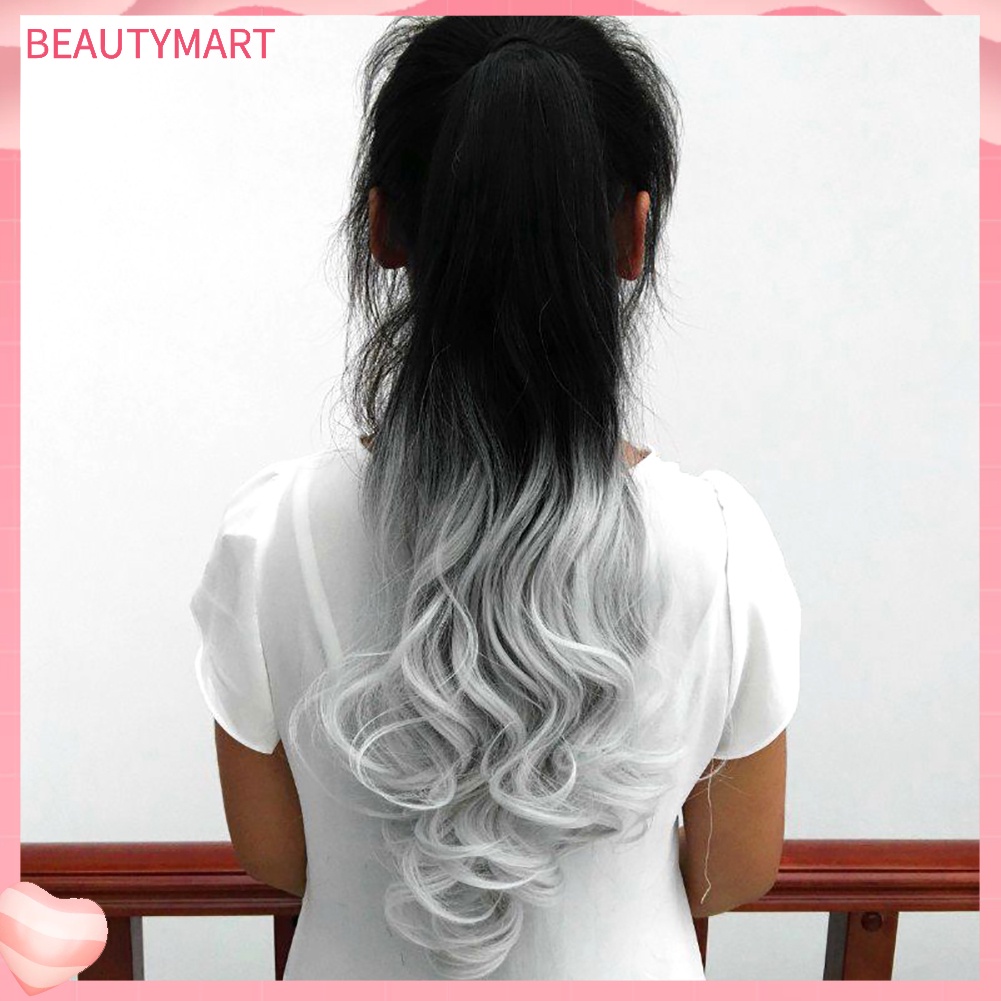 Bộ Tóc Giả Dài Xoăn Bằng Sợi Tổng Hợp Cách Nhiệt Dành Cho Nữ