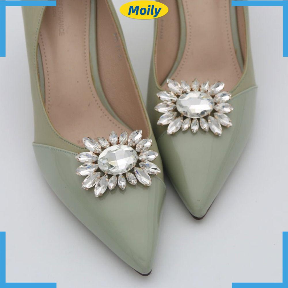 MOILYVN 1 Phụ Kiện Trang Trí Giày Cao Gót Cho Cô Dâu