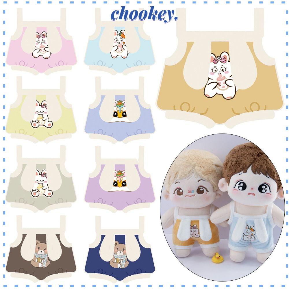 CHOOKEY Áo Liền Quần Thời Trang Cho Búp Bê 20cm