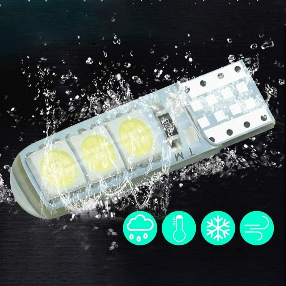 Đèn LED Ánh Sáng Trắng T10 5050 6SMD Dành Cho Xe Ô Tô